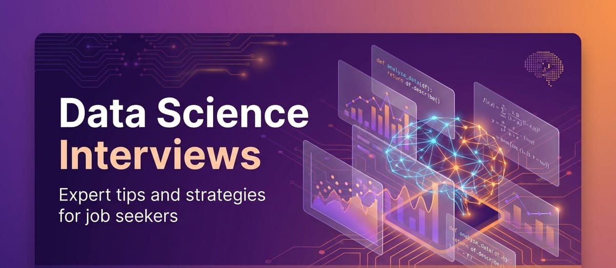 An isometric illustration of a glowing digital brain surrounded by data charts and code snippets