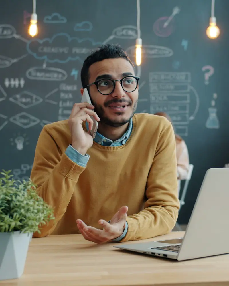A professional preparing for interviews in a new field.